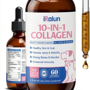Liquid Collagen for Dogs & Cats IRALUN Supplement Grass-Fed Collagen-0