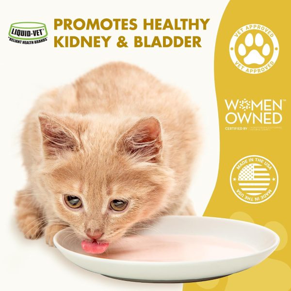 LIQUID-VET Feline Kidney & Bladder Advanced Formula Plain 8 oz-2