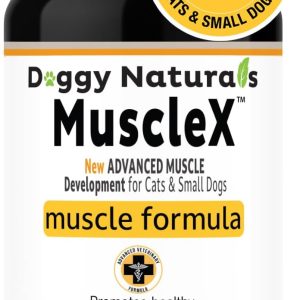 MuscleX Canine Muscle Formula – 300 mg CaHMB Vitamin D3 (90 Caps)-0