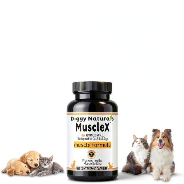 MuscleX Canine Muscle Formula – 300 mg CaHMB Vitamin D3 (90 Caps)-6