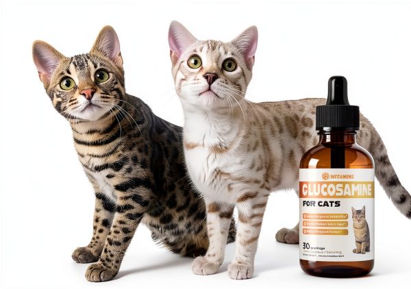 Glucosamine for Cats iVitamins 1 fl oz Chicken Flavor-4