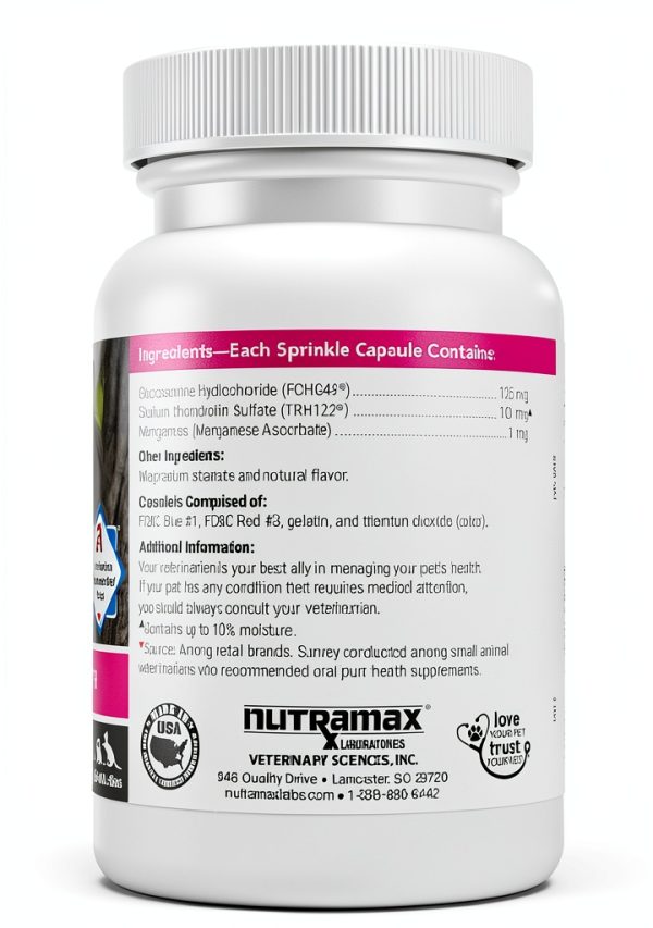 Cosequin Joint Health Supplement for Cats Nutramax 110 Capsules 2 Pack-2